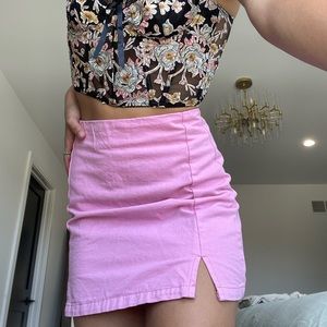 Brandy Melville pink skirt